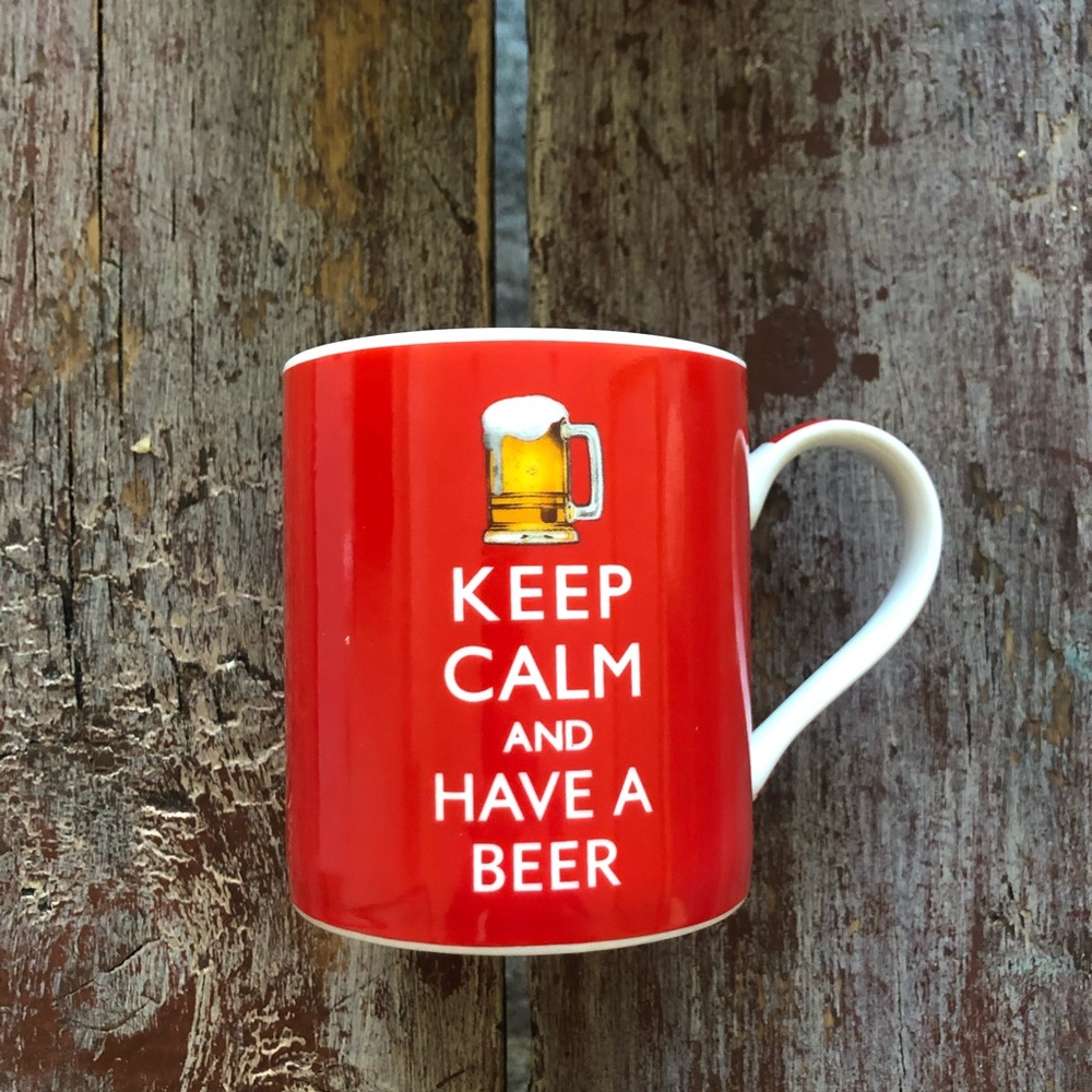 KEEP CALM AND HAVE A BEER COFFEE MUG
